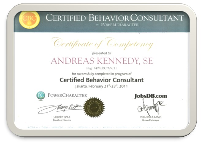 Certified Behavior Consultant